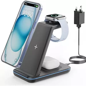 شارژر وایرلس سه کارهGEEKERA