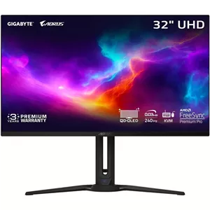 مانیتور گیمینگ گیگابایت GIGABYTE AORUS FO32U2P سایز 31.5 اینچ QD-OLED 4K 240Hz