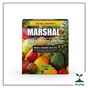 کود کلات آهن ۶٪ مارشال EDDHSA گراب ایتالیا ۱ کیلوگرمی