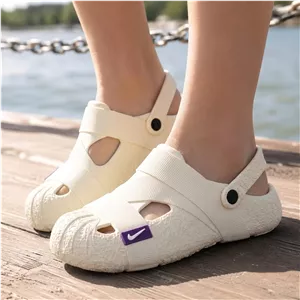 کراکس دمپایی زنانه نایک crocs nike رنگ سفید کد 2755