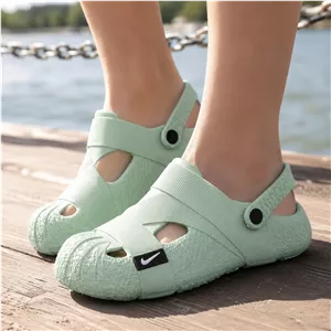 کراکس دمپایی زنانه نایک crocs nike رنگ سبز کد 2756