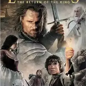 مجموعه dvd ارباب حلقه ها ( یاران حلقه - دو برج - بازگشت پادشاه ) (4dvd)