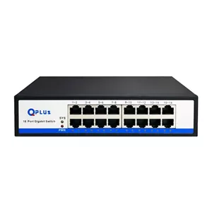 سوئیچ شبکه 16 پورت کیوپلاس مدل PL-SG1600