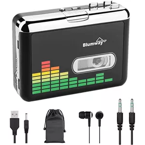 تبدیل‌کننده نوار کاست به MP3 بلوم‌وی BlumWayپخش‌کننده کاست و تبدیل USB