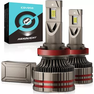 لامپ LED خودرو KOYOSO H1110000 لومن، نور سفید 6000K، 12 ولت، بسته 2 عددی