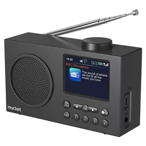 رادیو دیجیتال قابل حمل DAB DAB+ و FM برند Mycket مدل HS-D009
