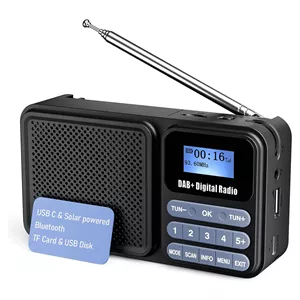 رادیو دیجیتال قابل حمل Gallypek با پشتیبانی DAB، DAB+ و FM برند Gallypek مدل DAB-P11