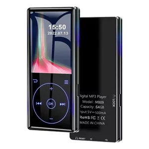 پخش‌کننده موسیقی MP3 برند EVISTR مدل 64GB با بلوتوث 5.0 و اسپیکر داخلی برند EVISTR مدل MB09