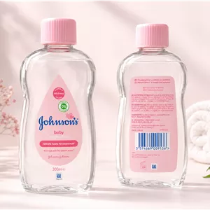روغن بدن کودک جانسون Johnson's Baby Oil حجم ۲۰۰ میلی‌لیتر اورجینال