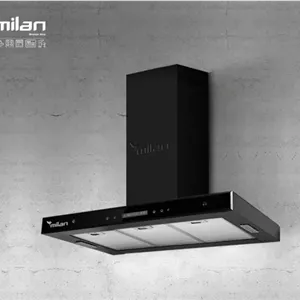 هود شومینه ای میلان برنز (Milanbronze) مدل مارال مشکی (MARAL BLACK)