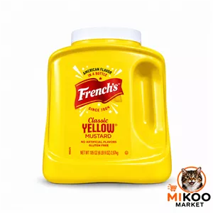 سس خردل زرد کلاسیک فرنچز French’s Classic Yellow Mustard وزن 3 کیلوگرم