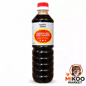 سس سویا لایت هپی ماما Happy Mama Superior Light Soy Sauce حجم 1 لیتر