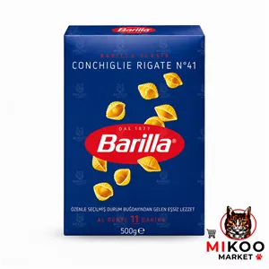 پاستا صدفی باریلا Barilla Conchiglie Rigate N°41 وزن 500 گرم