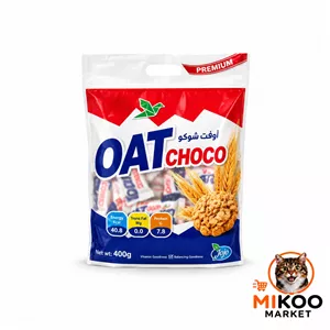 شکلات و اسنک جو دوسر اوت چوکو OAT CHOCO وزن 400 گرم