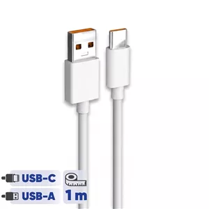 کابل تبدیل USB به USB-C شیائومی مدل 5 سوپر فست طول 1 متر