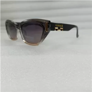 عینک آفتابی پلاریزه زنانه ورساچه رنگ دورنگ مشکی عسلیVersace new collection