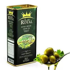 روغن زیتون رویال 4 لیتری قوطی فلزی فرابکر