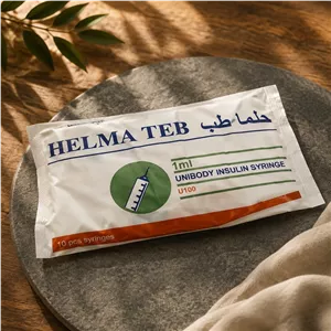 سرنگ انسولین حلما طب یکپارچه ۱ میلی لیتر تک عددی