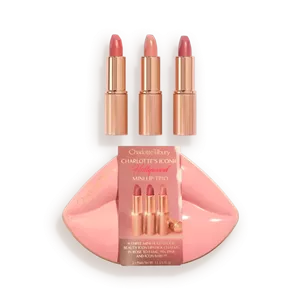 ست رژ لب مینی شارلوت تیلبری Hollywood Iconic Mini Lip Trio (سه عددی)