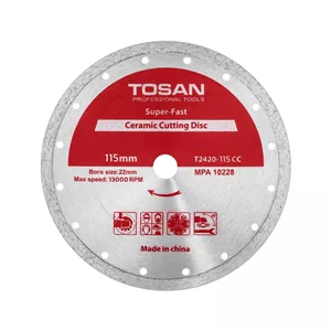تیغه اره سرامیک‌بر 230 میلی‌متر توسن کد محصول: T2420-230CC