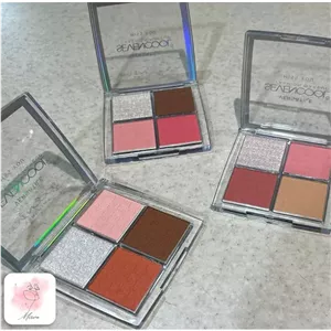 پالت رژگونه ۴ رنگ دوپ برند Sevencool