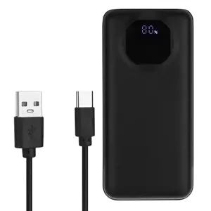 پاوربانک 22.5 وات گرین لاین مدل Nairo ظرفیت 20000 میلی‌آمپرساعت به همراه کابل تبدیل USB-A به USB-C