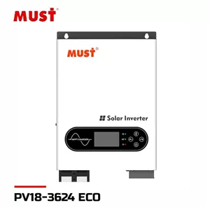 سانورتر 3.6 کیلووات برند MUST مدل PV18-3624 ECO با شارژر 100 آمپر MPPT