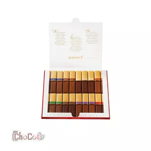 شکلات کادویی مرسی کوچکmerci chocolate