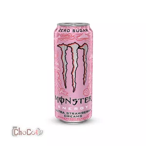نوشیدنی مانستر توت فرنگی بدون شکر | Monster Strawberry Dreams Zero