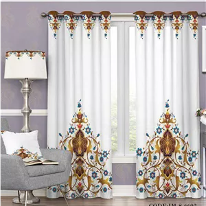 پرده پانچی فانتزی ترنج مدل 6602