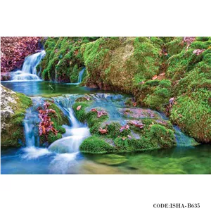 پوستر طبیعت کاغذی دیواری طرح بهشت