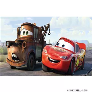 پوستر پارچه ای کودک مدل مک کویین