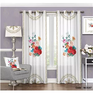 پرده اتاق خواب عروس طرح گلستان