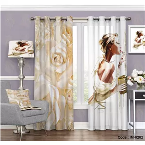 پرده شیک اتاق خواب طرح bride