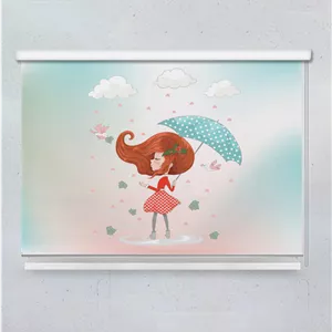 پرده شید رول مخصوص سیسمونی مدل FALL