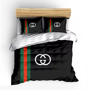 سرویس روتختی و ملحفه و لحاف مدل GUCCI