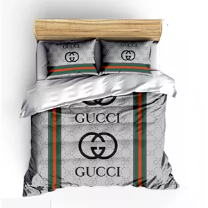 روتختی و ملحفه کشدار مدل GRAY GUCCI