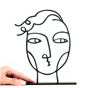 مجسمه مینیمال فلزی مدل آرت پسر کد 7091