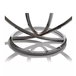 جاشمعی سیلور پایه دار 3 شعله تاجی