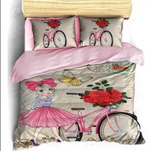 ست روتختی سه بعدی دخترانه مدل GIRL