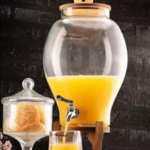 کلمن شیشه ای 6.5 لیتری مدل رومنس