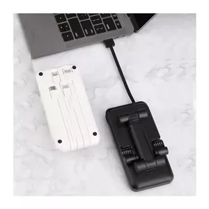پاور بانک  10000 میلی‌آمپر و پایه نگهدارنده قابل تنظیم موبایل برند Oqrmio مدل mxq-m114a