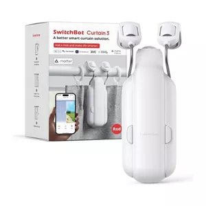 ربات هوشمند پرده سوئیچ‌بات برند SwitchBot مدل Curtain 3 Rod