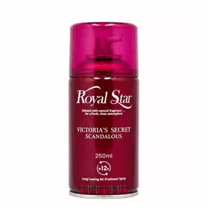 اسپری خوشبوکننده هوا برند ROYAL STAR (رایحه Victoria’s Secret Scandalous)