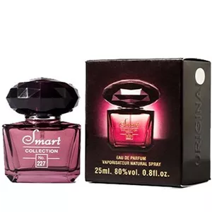 ادکلن کریستال ورساچه نویر اسمارت کالکشن (Versace Crystal Noir) Smart کد 227 حجم 25 میل
