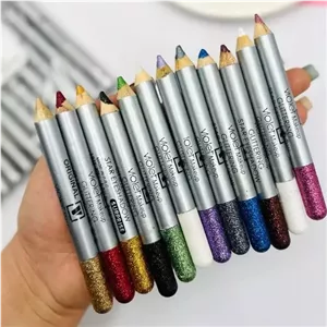 مداد سایه چشم گلیتری ویولت Violet  بسته ۱۲ عددی