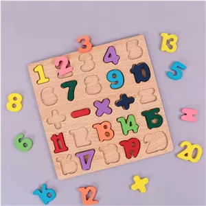 تخته پازلی آموزشی چوبی