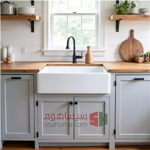 سینک آپرون کورینی هوفر مدل 282 تک لگن 75×50