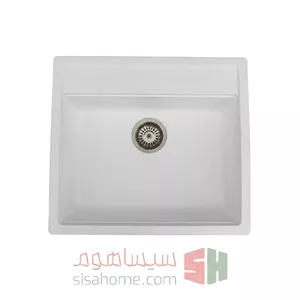سینک گرانیتی هوفر مدل 202 تک لگن توکار ابعاد ۵۰ در ۵۰