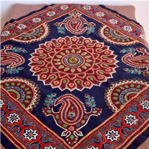 پته بقچه چهاربته حاشیه بازوبندی سرمه ای 